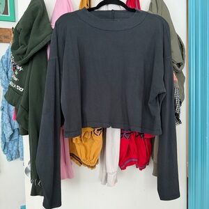 Free People We The Free made in Guatemala long sleeve shirt size large